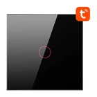 Kép 1/2 - Smart Light Switch ZigBee Avatto LZTS02-EU-B1 1 Way No Neutral TUYA (black)
