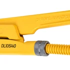 Kép 3/5 - Swedish Pipe Wrench Deli Tools EDL105140