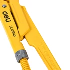 Kép 4/5 - Swedish Pipe Wrench Deli Tools EDL105140