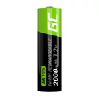 Kép 2/2 - Green Cell Baterie Akumulatorki Paluszki 4x AA HR6 2000 mAh