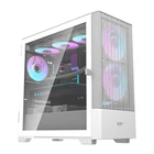 Kép 1/8 - Darkflash DK415 számítógépház + 2 ventilátor (fehér)
