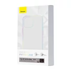 Kép 6/8 - Baseus Crystal Clear védőtok, iPhone 14 Pro Max (átlátszó), edzett üvegfólia + tisztítókészlet