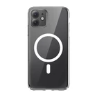 Kép 2/9 - Baseus Magnetic Crystal Clear védőtok, iPhone 11 (átlátszó)