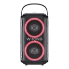 Kép 2/5 - Wireless Bluetooth Speaker W-KING T9 60W (black) + microphone