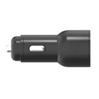 Kép 3/3 - Cygnett USB autós töltő, USB-C 20W (fekete)