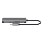 Kép 3/3 - Hub 6 az 1-ben USB-C – 3x USB, USB-C, SD-kártya, Micro SD-kártya Cygnett SlimMate 100 W (fekete)