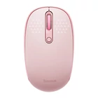 Kép 2/10 - Baseus F01B vezeték nélküli egér, Tri-mode 2.4G BT 5.0 1600 DPI (rózsaszín)