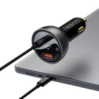 Kép 5/9 - Baseus Superme autós töltő, USB, USB-C, 140W (fekete)