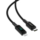 Kép 1/3 - USB-C kábel és Lightning Acefast C6-01-hez, 30 W, MFi, 1,2 m (fekete)