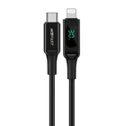 Kép 2/3 - USB-C kábel és Lightning Acefast C6-01-hez, 30 W, MFi, 1,2 m (fekete)