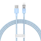 Kép 2/10 - Baseus Explorer Series USB / Lightning gyorstöltő kábel 1m, 2,4A (kék)