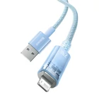 Kép 4/10 - Baseus Explorer Series USB / Lightning gyorstöltő kábel 1m, 2,4A (kék)