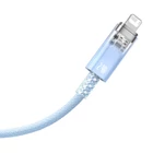 Kép 5/10 - Baseus Explorer Series USB / Lightning gyorstöltő kábel 1m, 2,4A (kék)