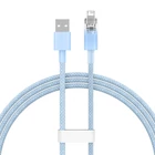 Kép 3/10 - Baseus Explorer Series USB / Lightning gyorstöltő kábel 1m, 2,4A (kék)