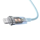 Kép 6/10 - Baseus Explorer Series USB / Lightning gyorstöltő kábel 1m, 2,4A (kék)