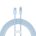 Kép 2/10 - Baseus USB-A és Lightning Explorer sorozatú töltőkábel 2 m, 2,4 A (kék)