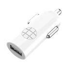 Kép 2/3 - Budi LED autós töltő 1xUSB-A, 2.4A (fehr)