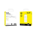 Kép 3/3 - Budi LED autós töltő 1xUSB-A, 2.4A (fehr)