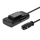 Kép 3/3 - Budi 105W autós töltő, USB + USB-C, PD + QC 3.0 (fekete)