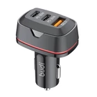 Kép 3/3 - Legyen autós töltő, USB + 2x USB-C, 60W, PD + QC (fekete)
