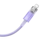 Kép 4/10 - Baseus Lightning Explorer Series USB-C gyors töltőkábel 2m, 20W (lila)