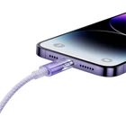 Kép 8/10 - Baseus Lightning Explorer Series USB-C gyors töltőkábel 2m, 20W (lila)