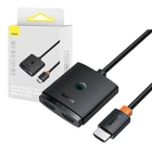 Kép 1/9 - Baseus Cluster HDMI elosztó, 1 m kábellel (fekete)