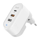 Kép 1/3 - Budi 315TE töltő, USB-C+USB, 100V~240V