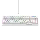 Kép 2/5 - Klawiatura Gamingowa Havit KB885L RGB (biała)