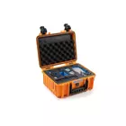 Kép 1/4 - B&W koffer 3000 narancssárga DJI Mavic Air 2 modellhez (Air 2)