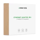 Kép 2/2 - UGREEN USB 3.0 Külső Gigabit Ethernet Adapter (szürke)