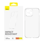 Kép 2/5 - Baseus OS-Lucent Series telefontok iPhone 14 Pro (átlátszó)