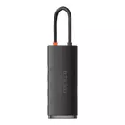Kép 5/9 - HUB Baseus 5 portos USB-C – HDMI+USB3.0x3+PD (fekete)