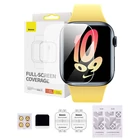 Kép 1/6 - Baseus NanoCrystal védőfólia Apple Watch 4/5/6/SE/SE 2, 40 mm, átlátszó