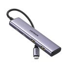 Kép 2/3 - Adapter HUB UGREEN CM473 USB-C do 2x USB-A, 2x USB-C
