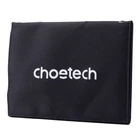 Kép 2/6 - Foldable solar charger Choetech SC005 22W 2xUSB (black)