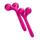 Kép 8/8 - Geske 4 az 1-ben Okos szónikus arc-és testhenger (magenta)