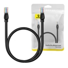 Kép 1/9 - Baseus Ethernet CAT5 hálózati kábel, 0,5m (fekete)
