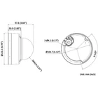 Kép 2/2 - Hikvision DS-2CD2343G2-LI2U(2.8mm) 4 MP Acusense Okos Hibrid Fény Fix Turret Hálózati Kamera