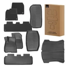 Kép 1/7 - Autószőnyegek Tesla Model 3 dobás Baseus T-Space 9 db (fekete polipropilén)