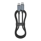 Kép 3/3 - Cable USB-C do USB-C Choetech XCC-1014, PD 60W 1.2m (black)