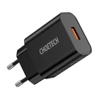 Kép 1/3 - Wall Charger Choetech 18W USB-A (black)