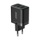 Kép 2/2 - Ładowarka sieciowa Joyroom JR-TCN01, 2.4A (EU) 2 USB (Czarna)