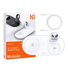 Kép 2/2 - Wireless Charger Mcdodo CH-7062 3 in 1 15W (mobile/TWS/Apple watch) (white)