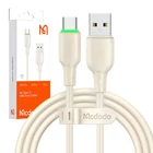 Kép 3/3 - USB to USB-C Cable Mcdodo CA-4750 with LED light 1.2m (beige)