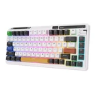 Kép 3/5 - Wireless mechanical keyboard Royal Kludge KZZI K75 pro RGB, Moment Switch (black and white)