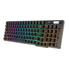 Kép 5/6 - Bezprzewodowa klawiatura mechaniczna Royal Kludge RK96 RGB, Brown switch (czarna)
