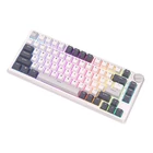 Kép 4/4 - Wireless mechanical keyboard Royal Kludge RKH81 RGB, Sky cyan switch (green)