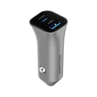 Kép 1/5 - 38W-os autós töltő Ricomm RA381 1xUSB-A, 1xUSB-C