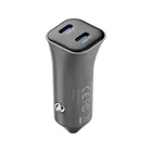 Kép 2/5 - 40 W-os Ricomm RA401 2xUSB-C autós töltő